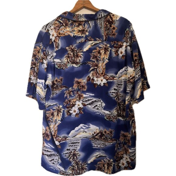 Hilo Hattie Men's Shirt XL The Hawaiian Original Camp Button Up - Picture 3 of 8